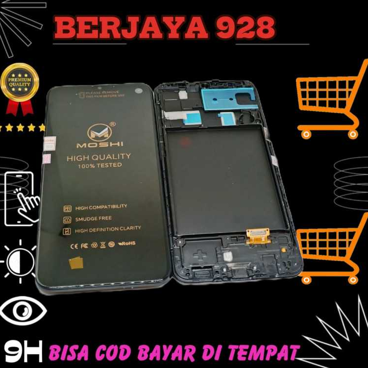 LCD TOUCHSCREEN + FRAME SAMSUNG A20 / A205 / A205F ORIGINAL NEW