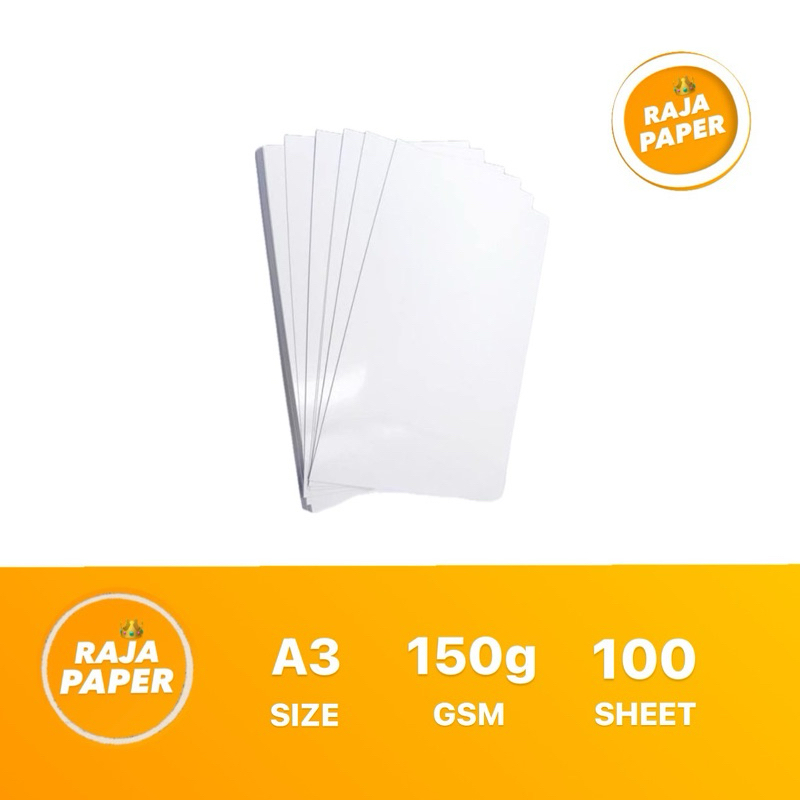 

Kertas Art Paper 150 Gsm A3 100 Lembar . ( 297 Mm x 420 Mm ) / ( 29.7 Cm x 42 Cm ) , 150 Gram / 150 Gr , Art Paper Glossy , Art Carton , Art Karton , Art Carton Glossy , Art Karton Glossy , 100 Lbr .