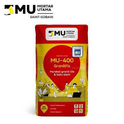 CARGO MU 400 Mortar Utama Semen Instant Perekat Granite Tile Batu Alam MU400 25 KG