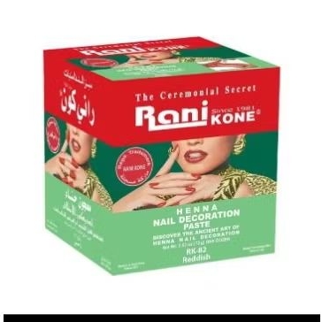 RANI HENNA KONE KUTEK BOK MERAH 6gram dan 30gram
