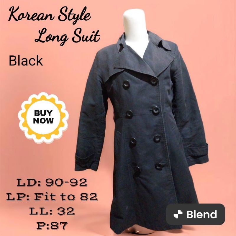 Outer/Jas Panjang Ala Korea Jepang