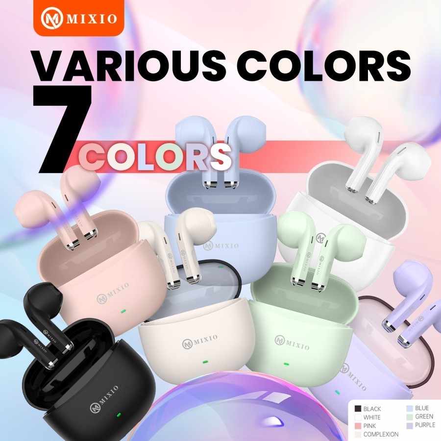 MIXIO X9 TRUE WIRELESS BLUETOOTH EARPHONE TWS MINI EARBUDS
