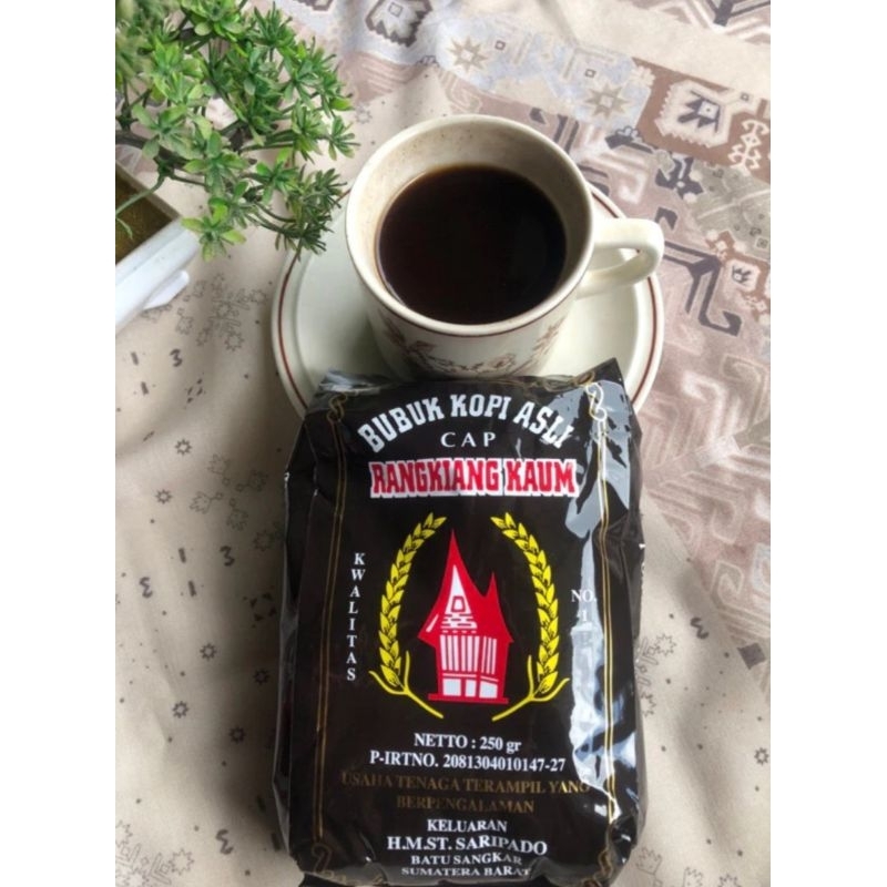 

Kopi Rangkiang Kaum 250gr ASLI BATUSANGKAR LANGSUNG DARI PABRIK