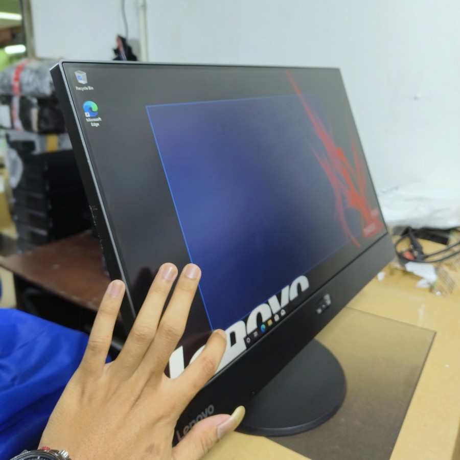PC ALL IN ONE LENOVO V510Z CORE I7-7700T RAM 8GB SSD 256GB TOUCHREN