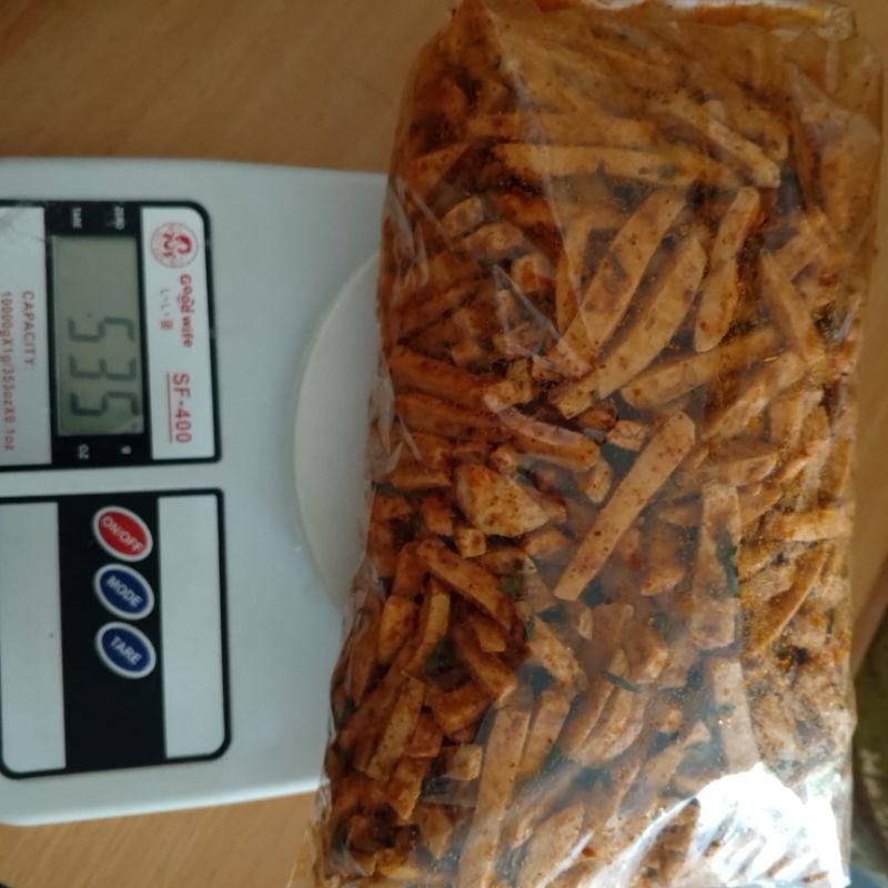 

BASRENG PEDAS SEUHAH/EXTRA DAUN JERUK/PEDAS DAN ORI/500 G