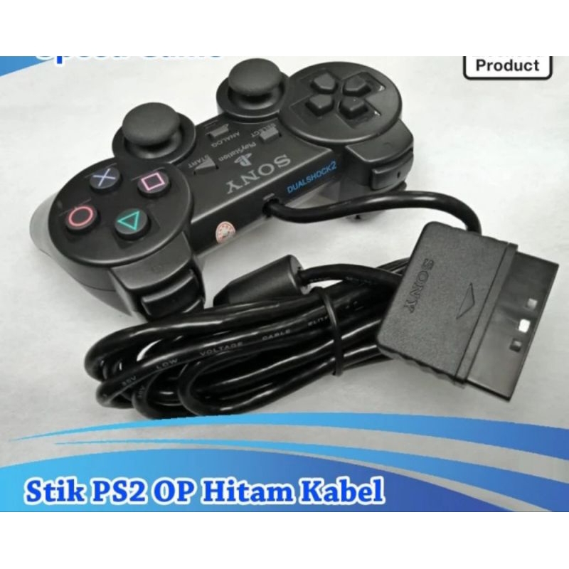 Stik PS 2 PS 1 Hitam