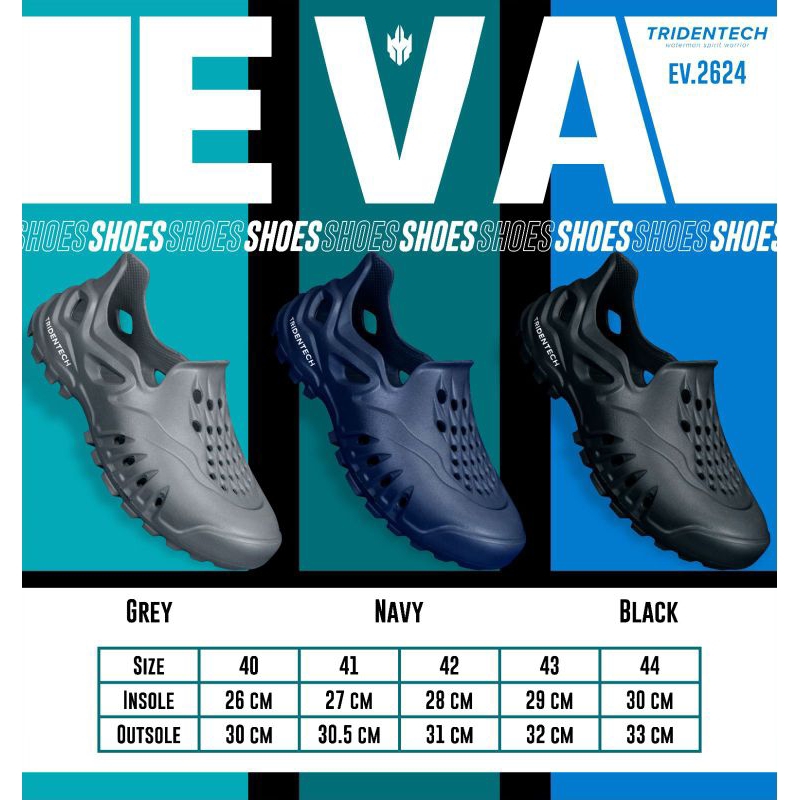 TRIDENTECH EVA SHOES SEPATU SANDAL MANCING OUTDOOR