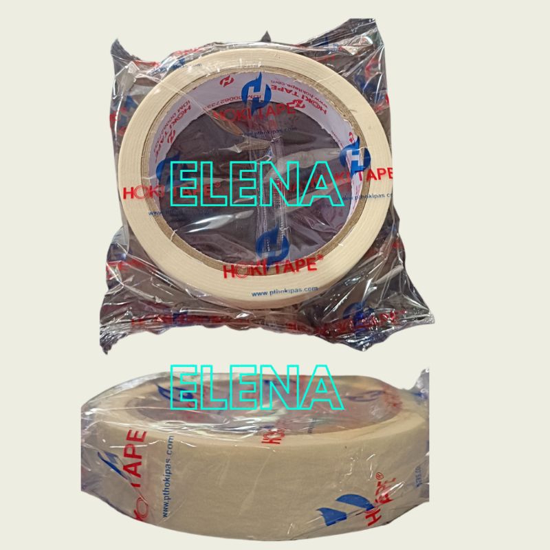 

lakban kertas 1 inchi / 24mm/ masking tape/isolasi