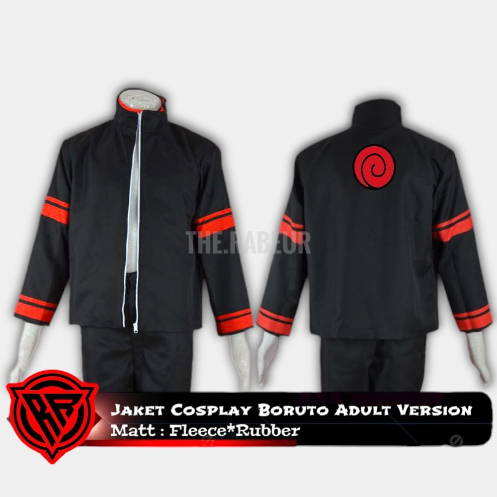 Jacket Anime Cosplay Boruto Adult Version