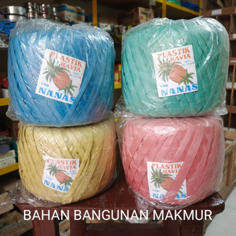 

1 ROL TALI RAFIA WARNA - BIRU / KUNING / MERAH / HIJAU