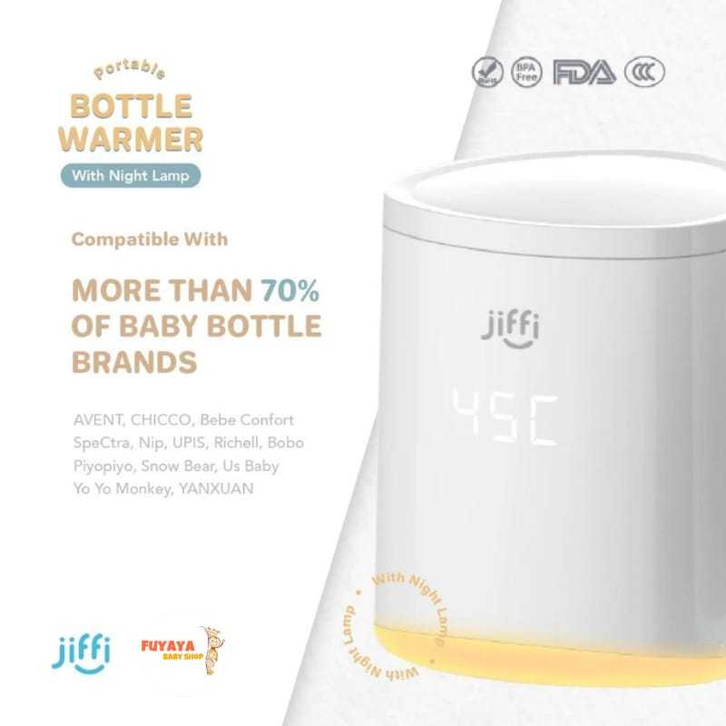 Jiffi Portable Bottle Warmer / Pemanas ASI Portable / Momama Intelligent Bottle Milk Warmer / Pengha