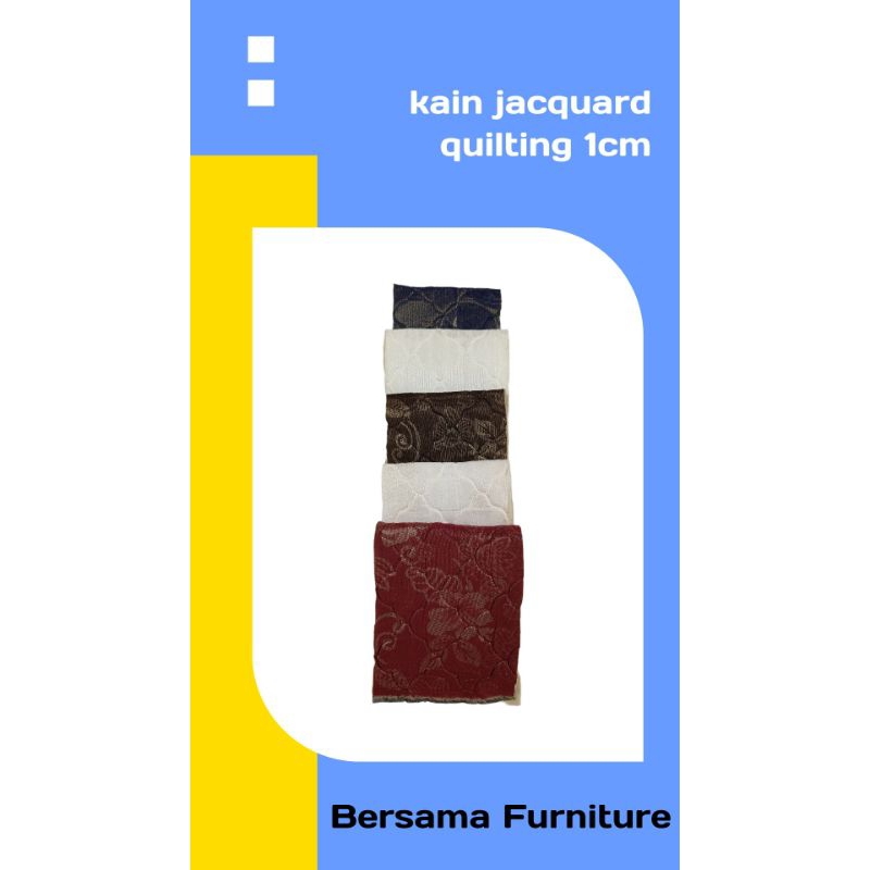 Kain Springbed / kain kasur / kain matras / kain Quilting jakat Tebal 1 cm