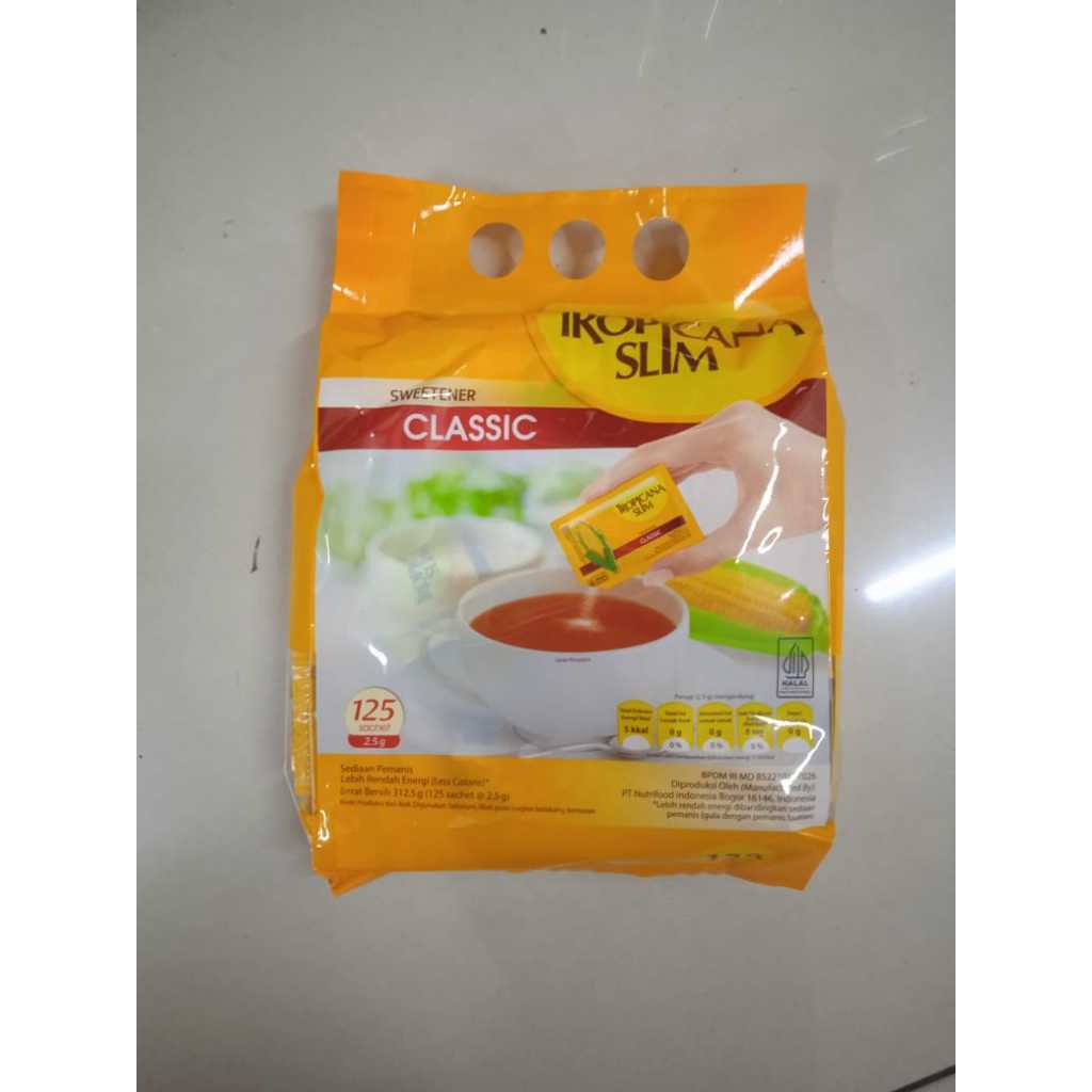 

TROPICANA SLIM SWEETENER 125 S CLASSIC
