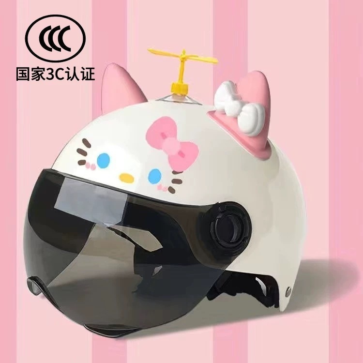 Telinga Kucing/Telinga Helm/Sepeda Elektrik Ornamen Helm Aksesori Dekorasi Telinga Kucing Lucu/Tren 