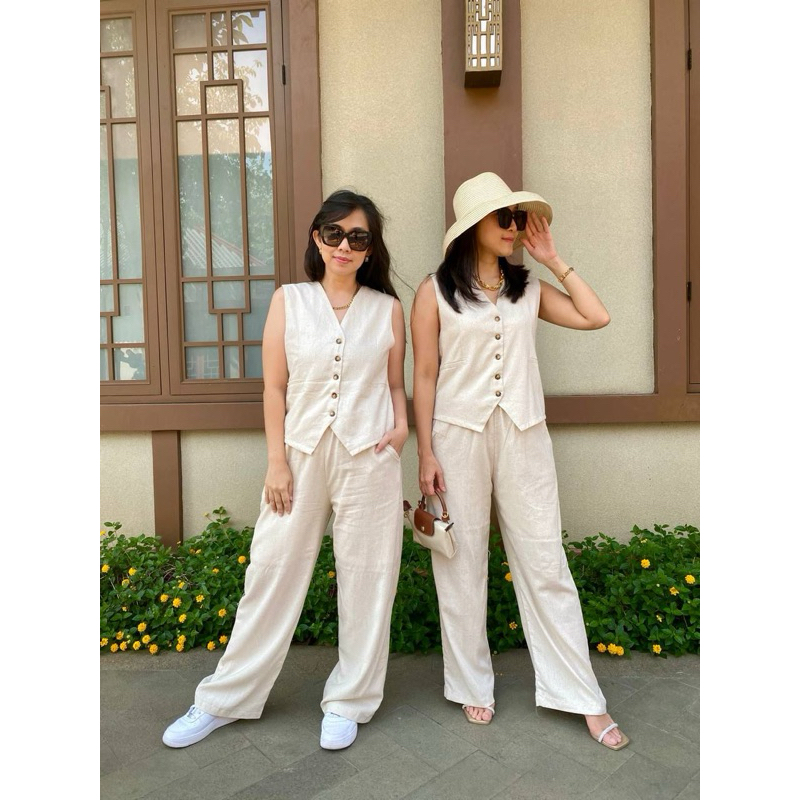 one set vest dan celana mirip ZR
