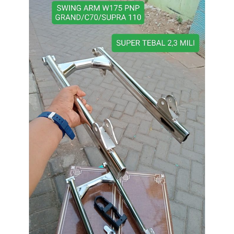 Swing Arm w175 pnp grand C70 Supra lama super tebal handmade