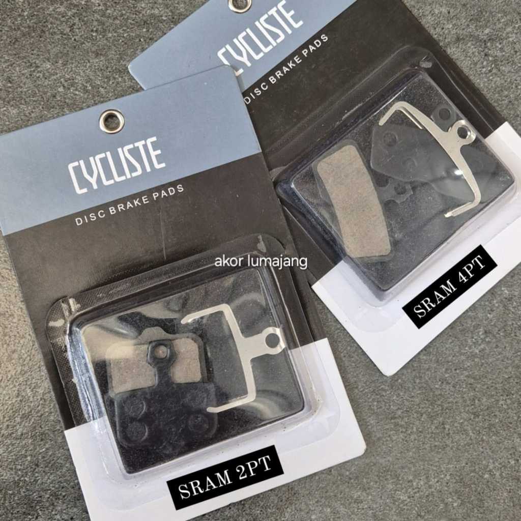 cycliste pad SRAM AVID 2 4 piston brake pads kampas rem cakram MTB
