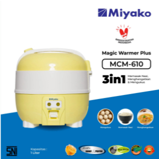 Magic Com 1 Liter Miyako MCM 610