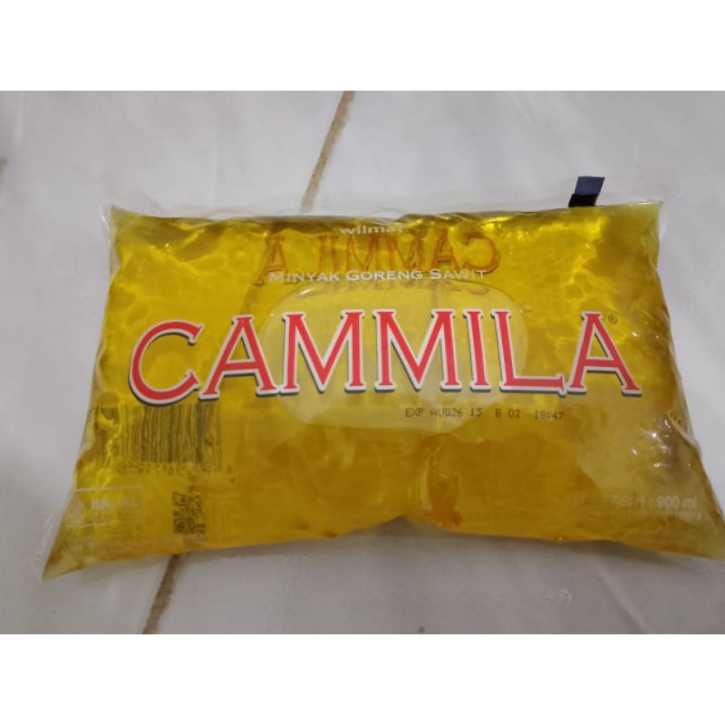 

(INSTANT) Minyak goreng Camila bantalan 900ml