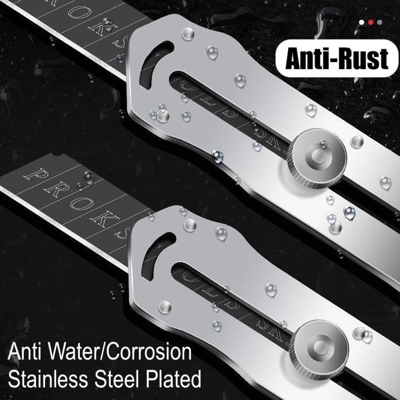 

Cuter Besar Stainless Steal Cuter Besi Chrome Anti Karat Kater Multi Fungsi Serbaguna Gagang Besi