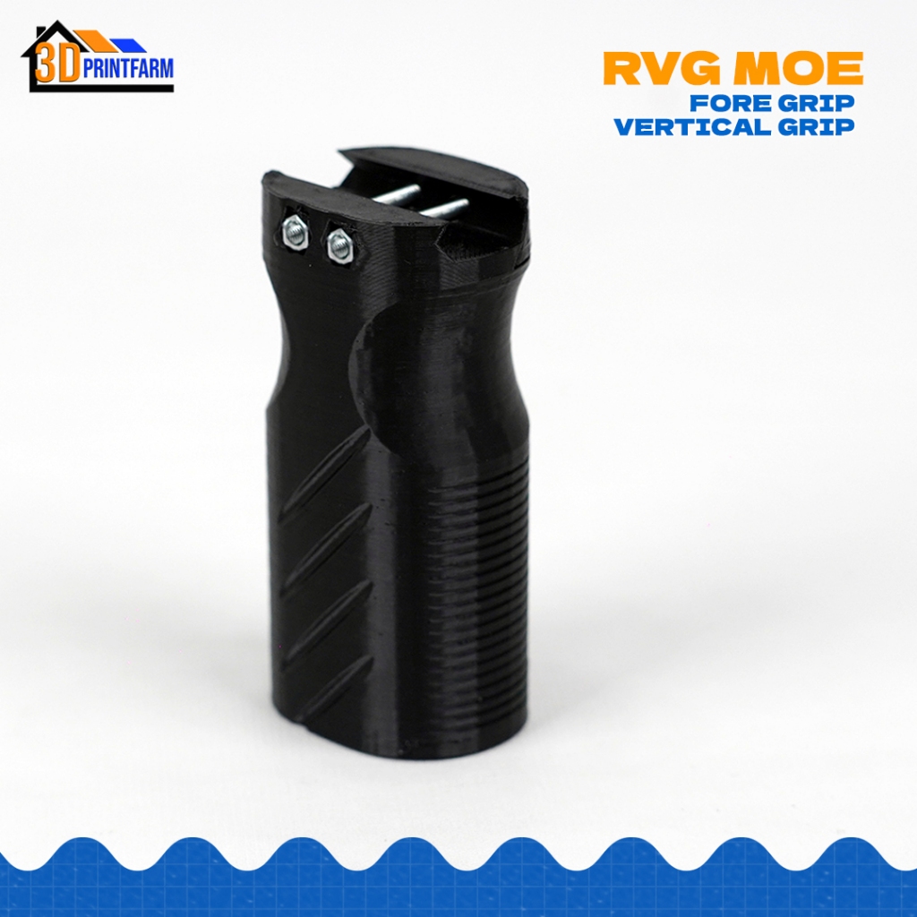 Fore Grip RVG MOE Vertical Grip ABS Tembakan Dcobra Spring AEG WGG WGB