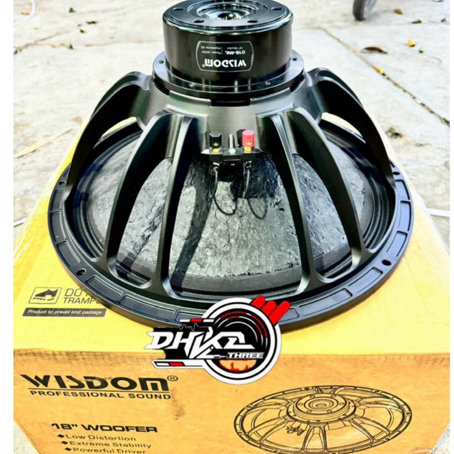 SPEAKER WISDOM 18 NEO 18-4NL NEODYMIUM / SPEAKER WISDOM D184NL NEO / Speaker Wisdom 18D4NL NEO