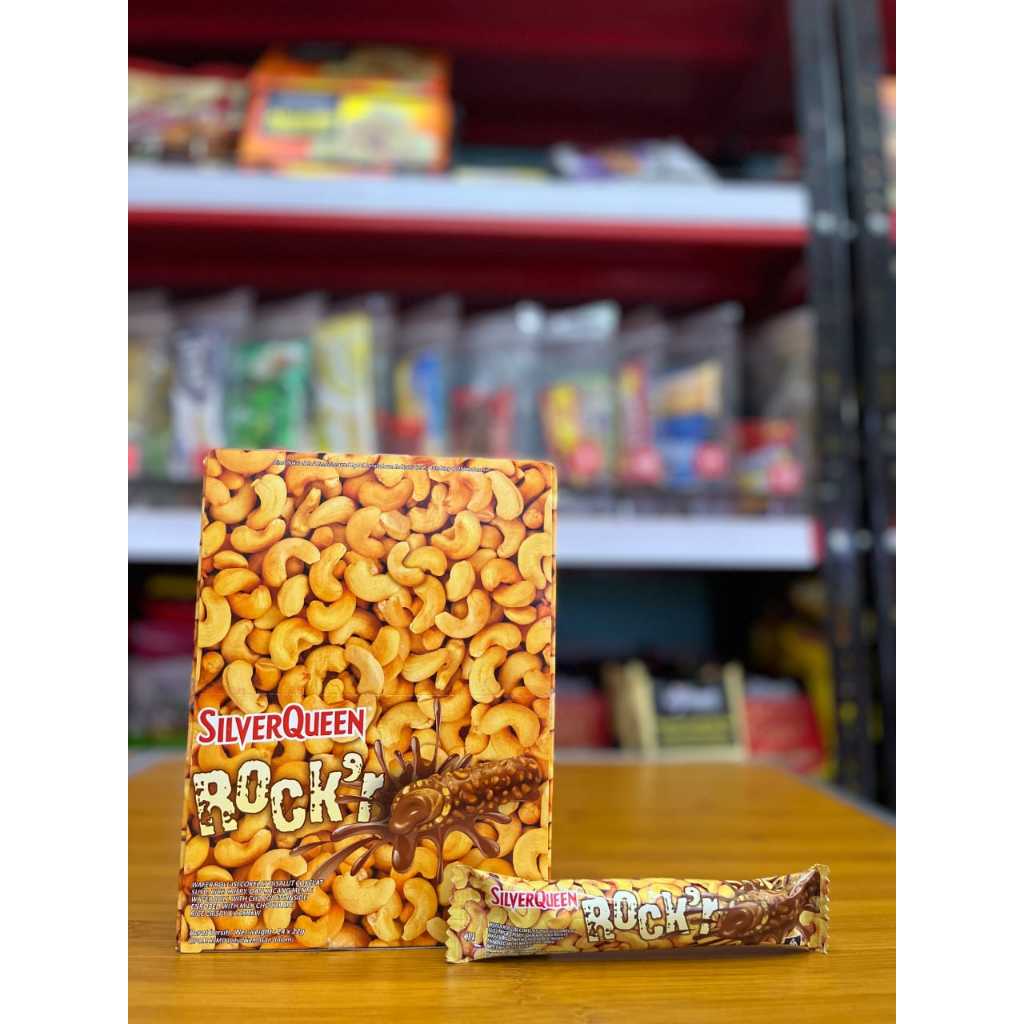 

Silverqueen rockr milk chocolate 1 pack