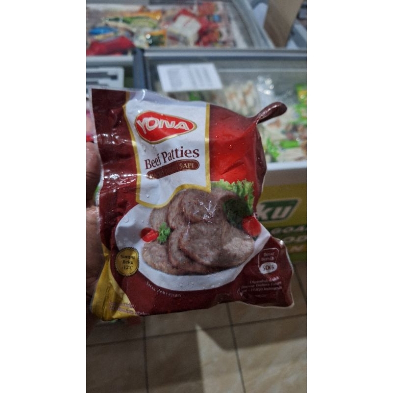 

yona patties burger 500gram