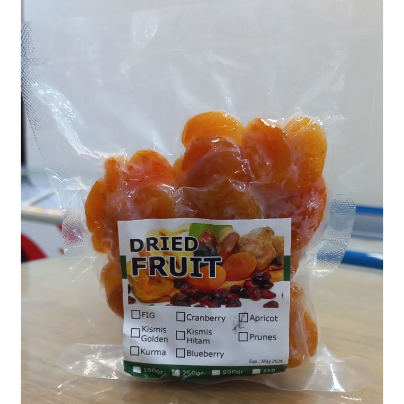 

Dried Apricot 250gr