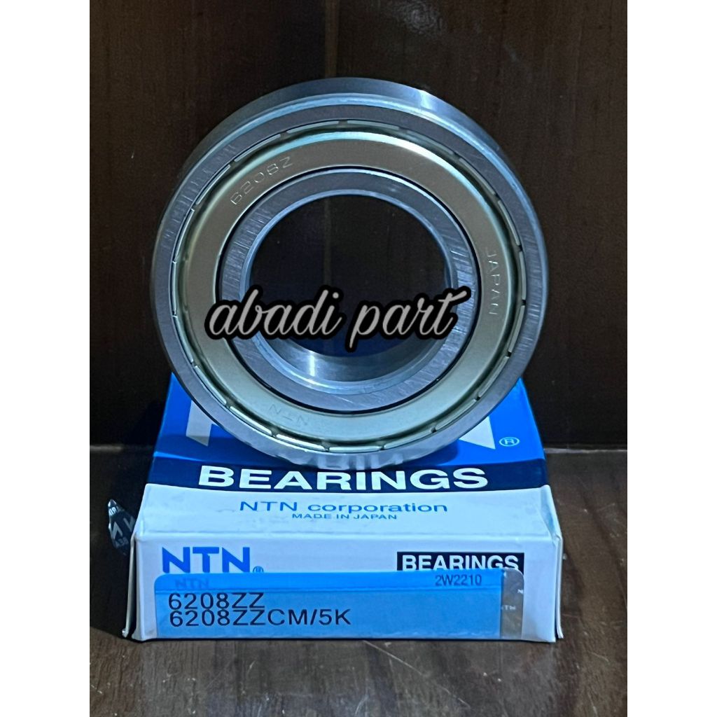 BEARING 6208 ZZ NTN LAHER 6208ZZ NTN
