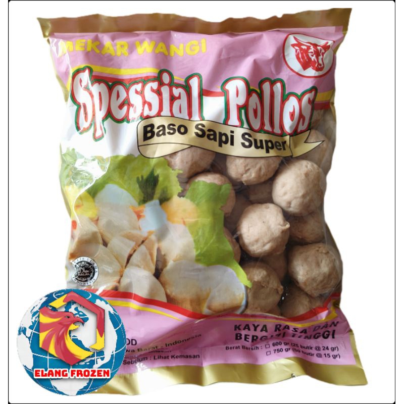 

Mekarwangi Bakso Sapi Spesial Super Polos 50 butir