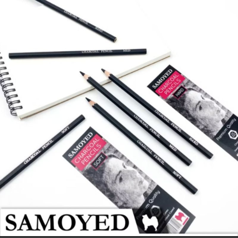 

Pensil Sketsa Pensil Arang Charchoal Soft Pencil sketch for drawing / Pensil Lukis