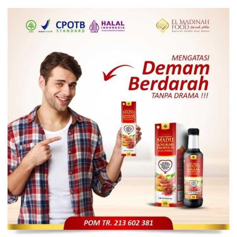 

MADU ANGKAK PROPOLIS PLUS HERBAL 470 GRAM