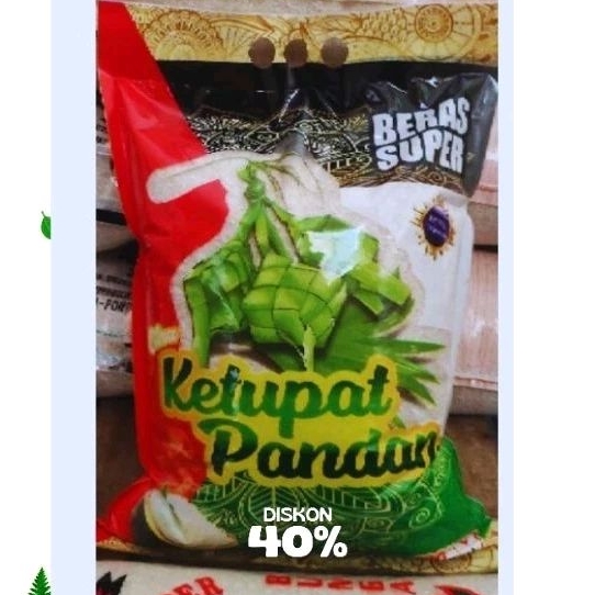 

Beras kemasan 5kg premium cap ketupat pandan wangi best seller murah berkualitas putih bersih enak puleun