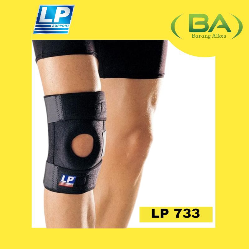 Knee Support LP 733  Deker Lutut LP 733  Pelindung Lutut LP