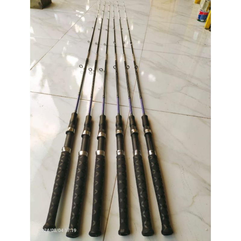 Joran custom sutet/joran lapak panjang 196 cm