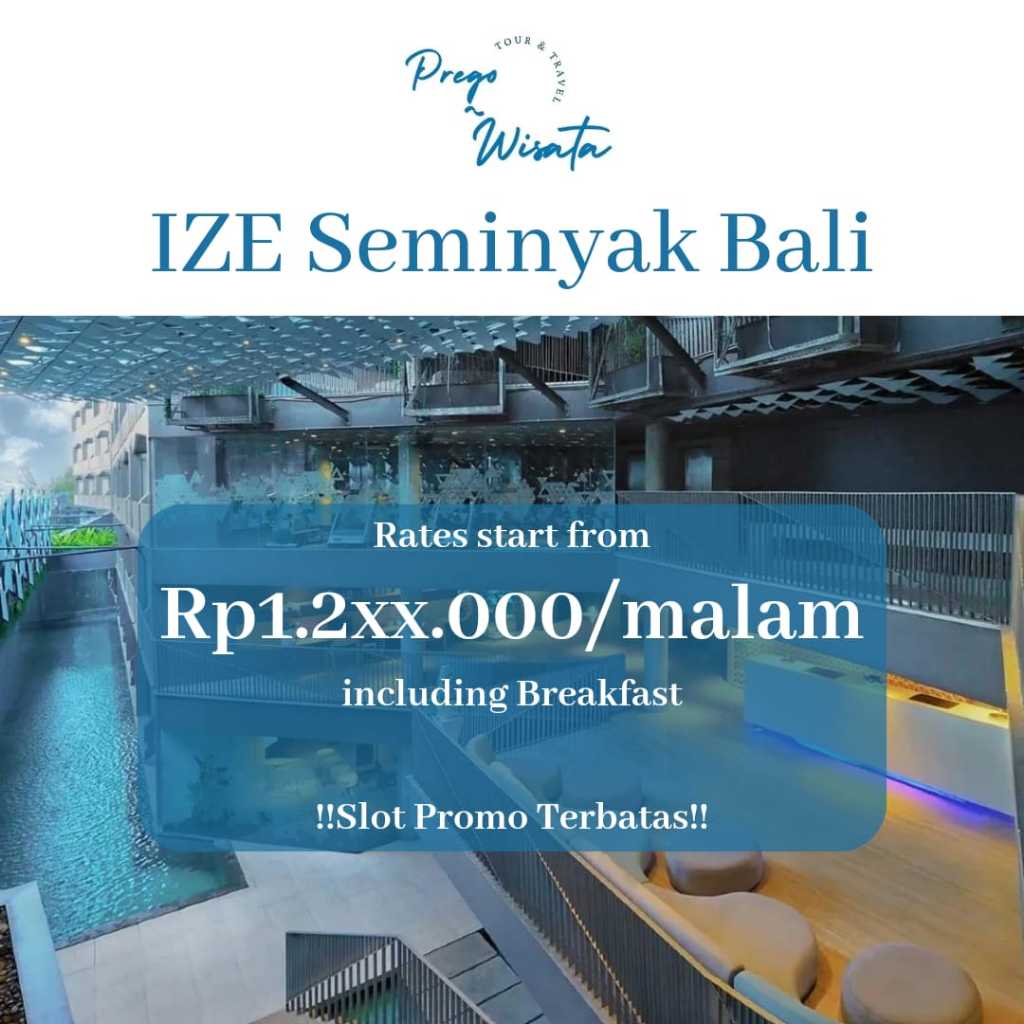Voucher Hotel IZE Seminyak Bali