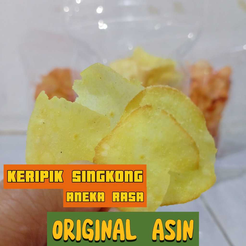 

KERIPIK SINGKONG RENYAH GURIH ORIGINAL RASA MEWAH HARGA RENDAH