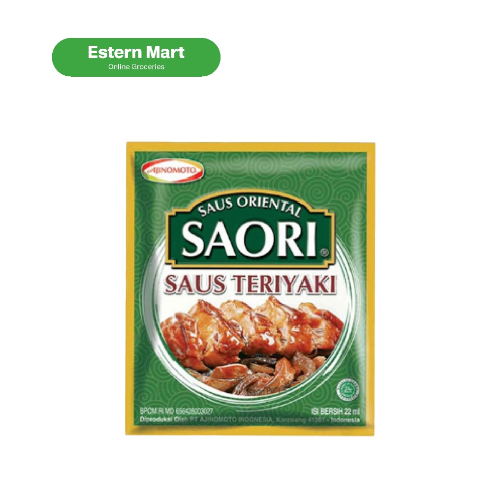 

Saori saus teriyaki sachet 22ml
