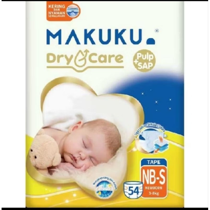 MAKUKU DRY CARE NB-S 54