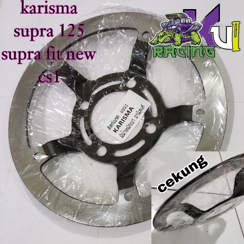 cakram disc wave 125 buta piringan depan sunstar thailook cekung buta 220mm motor honda kph supra x