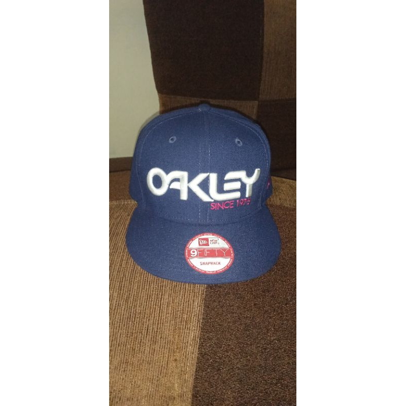 topi oakley new era cap snapback osfm