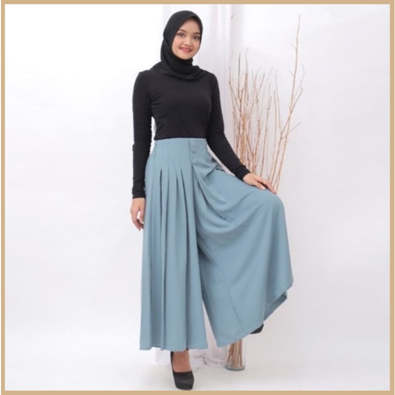 CELANA KULOT HUSNA ORIGINAL KANCING 2