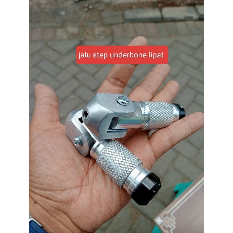 step underbone lipat Jalu step underbone lipat pijakan kaki underbone model lipat footstep