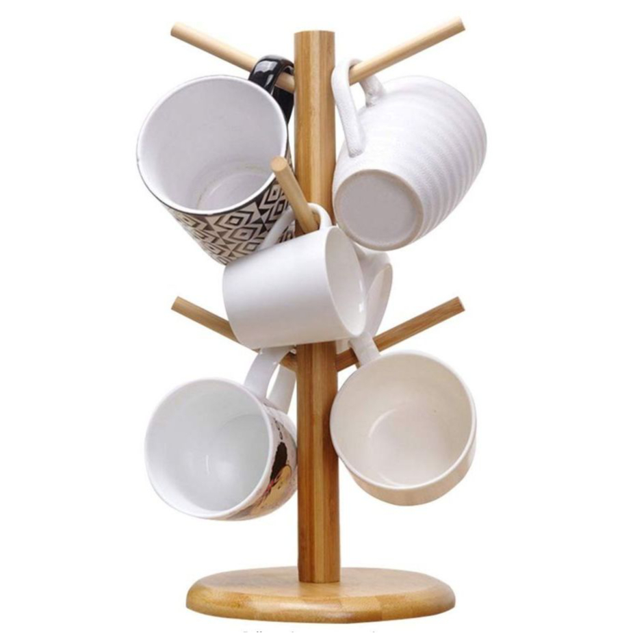 Rak Gelas  Rak gantung kayu  Rak kayu wadah tempat gelas