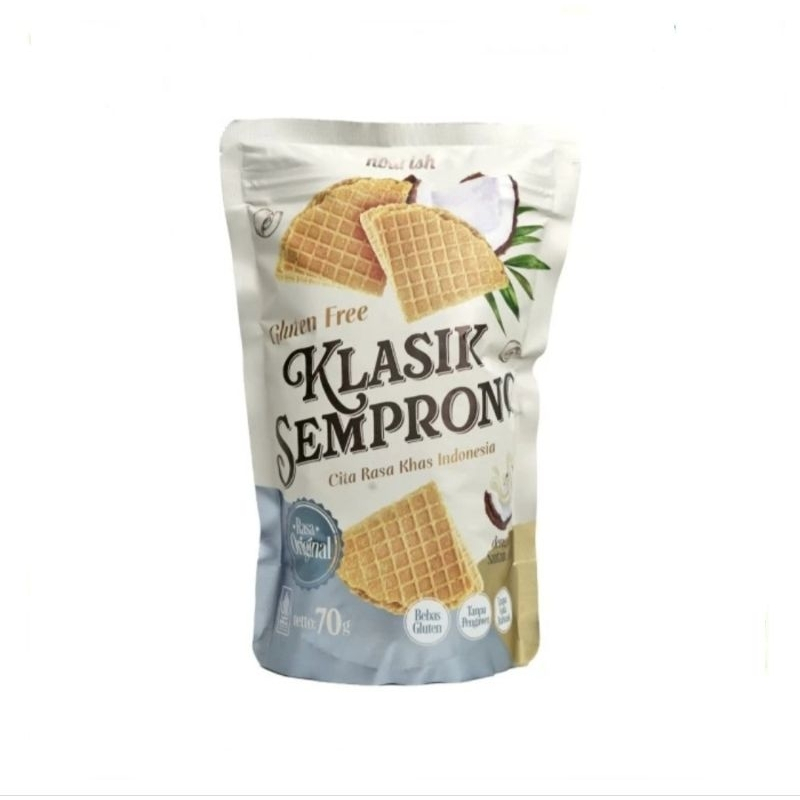 

GLUTEN FREE KLASIK SEMPRONG ORIGINAL | SEMPRONG COKLAT by NOURISH | HALAL TANPA GULA RAFINASI