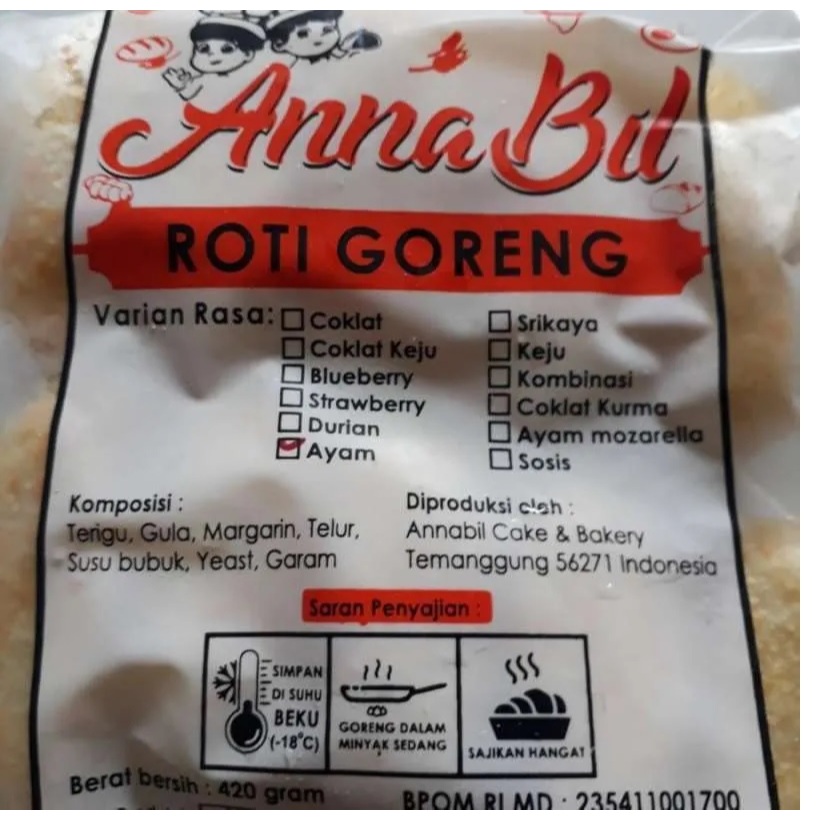

Annabil Roti Goreng – Roti Goreng Berkualitas dengan Rasa Menggugah Selera