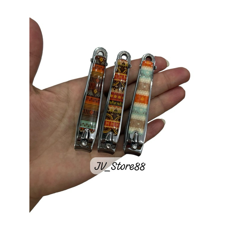 Gunting Kuku Besar Motif Batik/Gunting Kuku Batik/Nail Clippers