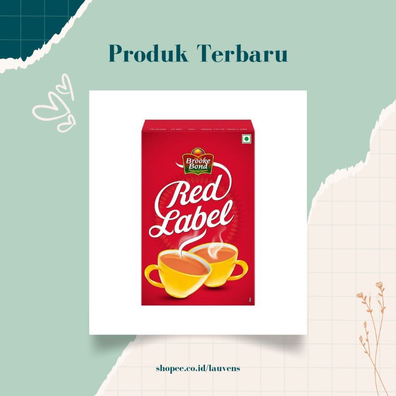 

Red Label Tea 250 Gram ( Teh India )