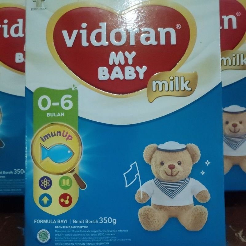 susu vidoran my baby 0 6 bulan 350gr 350 gram